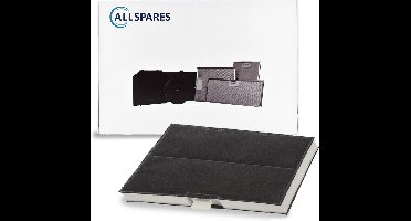 AllSpares Koolstoffilter voor afzuigkappen geschikt voor Bosch 00744073/744073 / DHZ5285 / Siemens LZ52451 en Neff Z5133X1 (280x223x30mm)