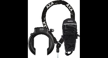 AXA Imenso Large ringslot met ULC100 insteekketting en zadeltas