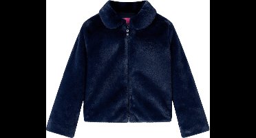 vidaXL - Kinderjas - 104 - kunstvacht - marineblauw