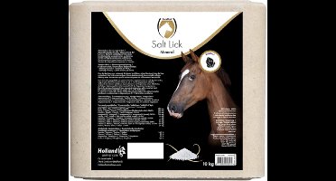 Excellent Horse Liksteen Mineral - 10kg - Paardenliksteen - Zout, sporenelementen en mineralen