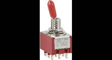 TRU COMPONENTS TC-9354008 Wipschakelaar 250 V/AC 3 A 3x aan/aan Continu 1 stuk(s)