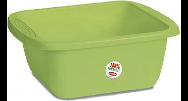 Stefanplast Wasbak Rechthoek 10L Groen