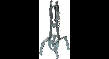 Holland Animal Care Mol/woelrat klem Schaarmodel Super - Ongedierteval met handvat - Mollenval - Gegalvaniseerd staal