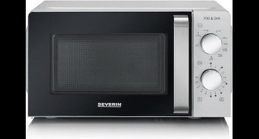 Severin MW 7780 magnetron Zwart, Zilver Grill-magnetron Aanrecht 17 l 700 W