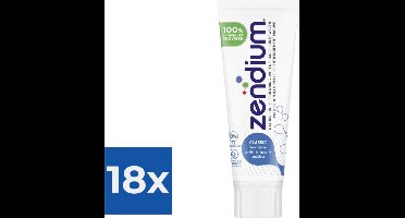 Zendium - Tandpasta - Classic - 75ml x 18