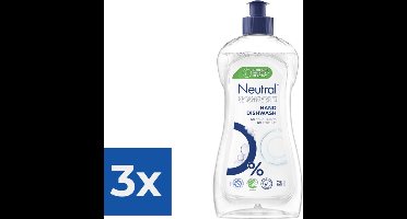 Neutral - Afwasmiddel - 500ml - Voordeelverpakking 3 stuks