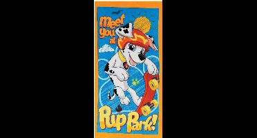 PAW Patrol Meet you - Strandlaken - 70 x 140 cm - Multi - Badlaken - Badhanddoek - Handdoek