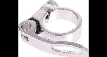 M-Wave Zadelpenklem - Snelspanner - 32.0 mm - Zilver - Lichtgewicht Metaal