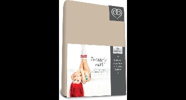 Badstof hoeslaken de luxe 160 x 210 cm