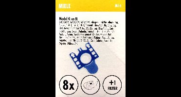 EASYFIKS - STOFZUIGERZAK- MIELE GN -S400-600 8 STUKS - 09917730