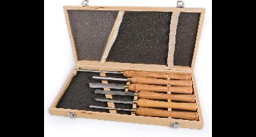 6-delige HSS Houtdraaibeitelset B