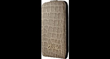Samsung Galaxy S4 hoesje - Guess - Beige - Kunstleer