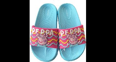 Peppa Pig 3D Slippers - Blauw / Roze - Maat 31/32
