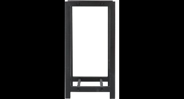 Houtopslag zwart M Esschert Design