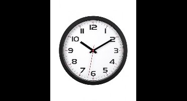 TFA Minimalistic Numbers zwart 31 cm klok