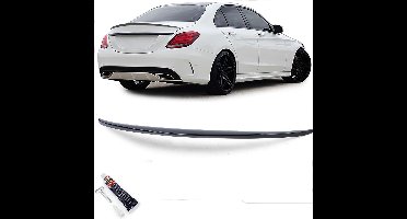 Achterklep Spoiler Cap Voor Mercedes C Klasse W205 2014 t/m 2018 43AMG 63AMG AMG Look Glans Zwart