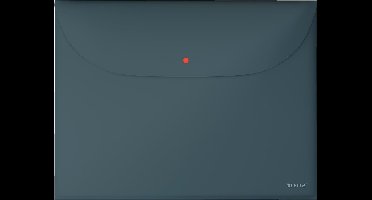 Leitz Cosy 3 Dossiermappen  - Map Met 2 Vakken  - Mappen Voor Documenten a4  - Ideaal voor Thuiskantoor/Thuiswerken - Fluweel Grijs