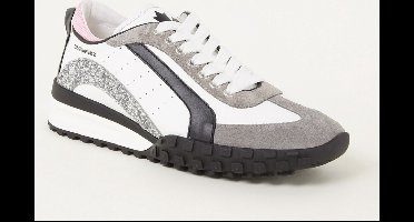 Dsquared2 Legend sneaker met kalfsleren details