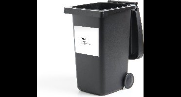 Container sticker Huisdieren definitie - Quotes - Spreuken - Pets - Woordenboek - 40x40 cm - Kliko sticker