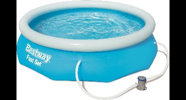 Bestway Fast Set - zwembad - rond - 305x76 cm - met filterpomp
