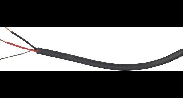 Kash 70I119 Microfoonkabel 2 x 0.12 mm² Zwart 10 m