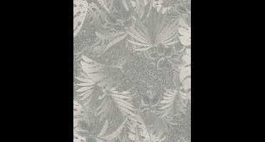 Noordwand-Behang-Botanica-Large-Leaves-metallic-en-beige