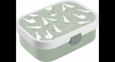Mepal lunchbox Campus Little Dutch - 750 ml - Broodtrommel met vakjes voor kinderen - Geschikt voor 4 boterhammen - Little Goose