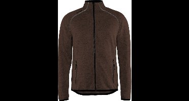 Blåkläder 4942-2117 Gebreid vest Bruin/Zwart maat M