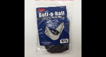 Bowling Bowlingbal carrier 'Buff a Ball' Ballcarrier Master,zwarte zak met tekst wit 'Buff a ball'