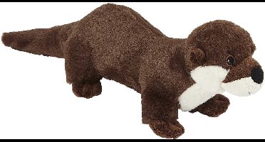 Ravensden pluche knuffel dier Otter - bruin - 23 cm - Otters - waterdieren