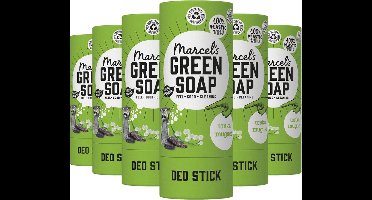 Marcel's Green Soap Deo Stick - Tonka & Muguet - 6 x 40 gram
