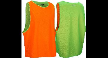 Avento Trainingshesje Dubbelzijdig - Senior - Fluorgroen/Fluororanje