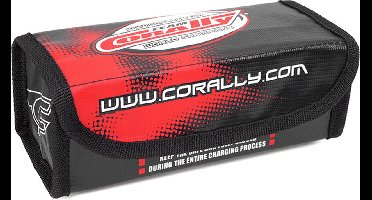 TEAM CORALLY Lipo Safe Bag - Sport - voor 2 stuks 2S Hardcase Batterypacks