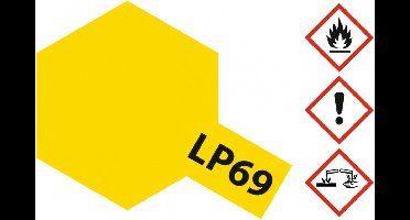 Tamiya Hobbyverf Enamel verf - LP-69 Yellow - Clear - Gloss - Lacquer Paint - Verf potje - 10 ml