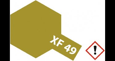 Tamiya Hobbyverf Acrylverf - XF-49 Khaki - Matt - Acryl - 23ml Verf potje - 23 ml