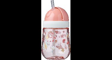 Mepal Mio rietjesbeker Little Dutch - 300 ml - Makkelijk vast te houden - Kinderservies - Flowers & Butterflies