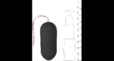 EasyToys - Vibrerend Ei - Sex Toys voor Vrouwen - Vibrator voor Vrouwen met Afstandbediening - Geniet Alleen of Samen met je Partner - 10 Vibratiestanden - Zwart