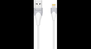 Energizer C610LGWH Tweekleurige Lightning Kabel 1.2m (Wit)