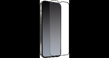 SBS Full Cover Gehard Glas Ultra-Clear Screenprotector voor Apple iPhone 13 Pro Max - Zwart