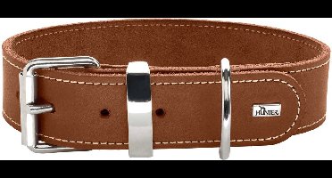 Hunter Halsband Aalborg Special Cognac - Hondenhalsband - 55 cm