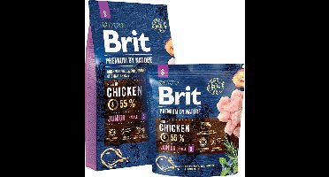 Brit Premium By Nature Junior S Hondenvoer - 3 kg