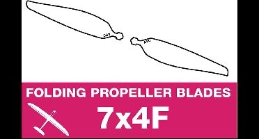 APC - Electro folding propeller - 7X4F