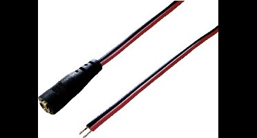 BKL Electronic Laagspannings-aansluitkabel - 5.50 mm 2.10 mm 1.00 m 1 stuk(s)