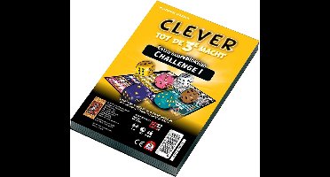 999 Games - Scoreblokken - Clever tot de 3e macht- Challenge - Dobbelspel