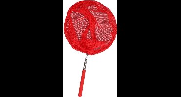 Out of Blue Schepnetje/vlindernetje - rood - uitschuifbaar - visnetje