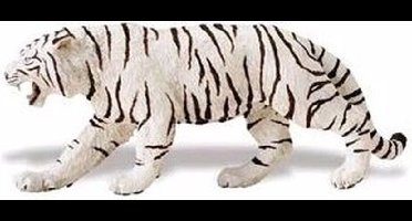 Plastic witte tijger 15 cm