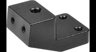 Team Corally - Steering Deck Holder - XTR - Aluminum - Black - 1 Pc