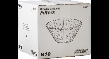 Bravilor - Korffilterpapier - B10 (152/437) | 250 stuks