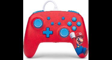 PowerA Geavanceerde Bedrade Controller - Geschikt voor Nintendo Switch - Woo-hoo! Mario