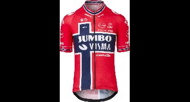 AGU Replica Noorwegen Champion Fietsshirt Team Jumbo-Visma - Geel - XXXL